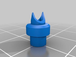 anet a8 extruder filament-guide geändert 3d-Drucker-Extrudern flexibles filament 3d print model - Mito3D