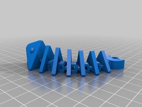 spiral 2 Fisch in Bewegung Spielzeug & Spiele kundengebundene 3d print model - Mito3D