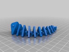 espiral 3 peixes em movimento brinquedos & games personalizado 3d print model - Mito3D