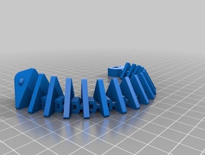 espiral 5 peixes em movimento brinquedos & games personalizado 3d print model - Mito3D