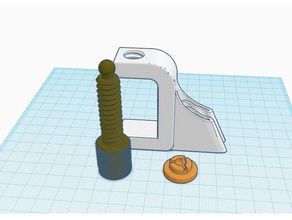 oculus rift sensor clamp toy & game accessories mount 3d print model - Mito3D