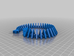 espiral 10 peixes em movimento brinquedos & games personalizado 3d print model - Mito3D