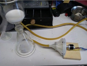 centrifugal vacuum pump biology chemistry printrite diy turbo 3d print model - Mito3D