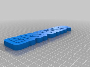 b capital tampa brinquedos & games personalizado 3d print model - Mito3D