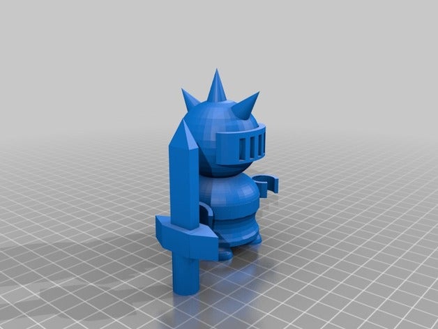 chevalier - casque pointes Spielzeug & Spiele 3D print model - Mito3D