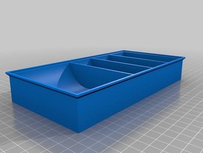 customizable stackable screw box tool holders & boxes customized openscad toolbox woodworking workshop 3d print model - Mito3D