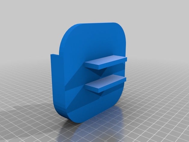 apple tv scaffale organizzazione 3D print model - Mito3D