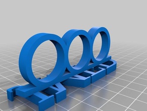 your mom goes college rings customized 3d print model - Mito3D