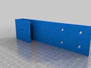 ikea stuva mosslanda picture ledge bracket organization 3d print model - Mito3D