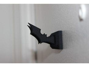 batman batarang key holder keychains 3d design bat batmobile fridge magnets fusion 360 ring keys magnet magnetic 3d print model - Mito3D