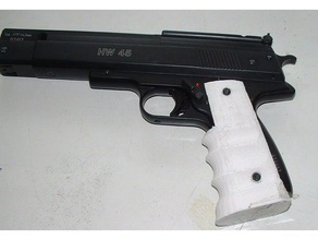weirauch hw45 grip hobby 3dprintable airgun grips gun part replacement sketchup 3d print model - Mito3D