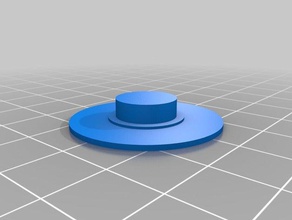 il mio personalizzato parametrico fidget spinner pulsante giocattolo & accessori di gioco su misura 3d print model - Mito3D