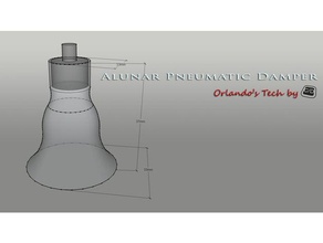 alunar amortisseur pneumatique L'impression 3d 3d print model - Mito3D