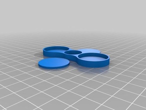 my customized fidget spinners toys & games 3d print model - Mito3D