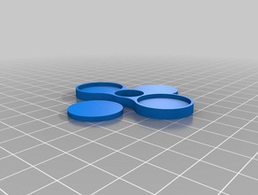 my customized fidget spinners yo-yo bearing toys & games 3d print model - Mito3D