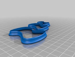 abstract Ausstechformen Küche und Esszimmer Ton-tools cookie cutter 3d print model - Mito3D