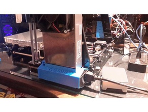 alimentatore per stampante coperchio interruttore integrato tappo fusibile Stampante 3d parti il potenza cavo di alimentazione copertura 3d print model - Mito3D