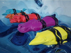 crayola animal bateaux de l'apprentissage 3d print model - Mito3D