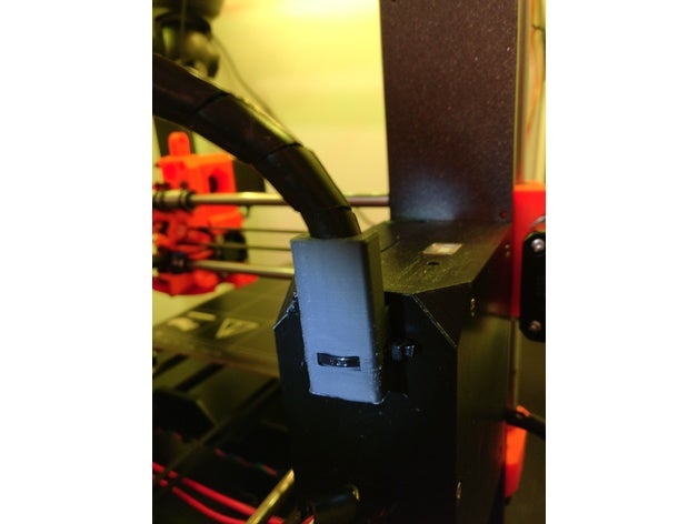 cable support prusa i3 mk2 3d printer accessories 3D print model - Mito3D