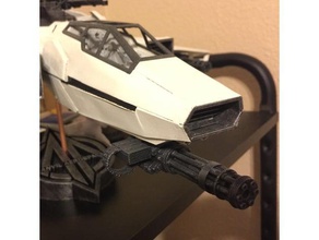 star citizen mantis gt-220 metralhadora giratória jogos de vídeo 3d print model - Mito3D
