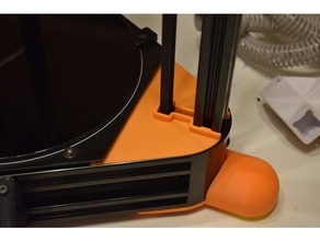 micromake d1 clipe da poeira Impressora 3d acessórios delta impressora tampa de proteção contra kossel mini 3d print model - Mito3D