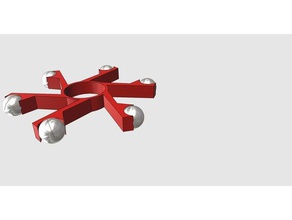 pachinko ball spinner toys & games bearing fidget toy 3d print model - Mito3D