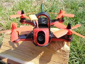 düşük 150 firefly gölgelik mod plaka r c araçlar quadcopter çerçeve 3d print model - Mito3D