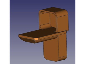 subaru boot cover raiser automotive outback 3d print model - Mito3D