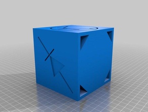 Stift-Halter-elektronische Bauelement-Symbole office 3d print model - Mito3D