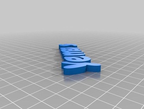 yeomans fob - Organisation kundengebundene 3d print model - Mito3D