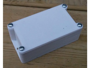 Projekt-box 87mm x 46mm 28mm - Elektronik arduino 3d print model - Mito3D
