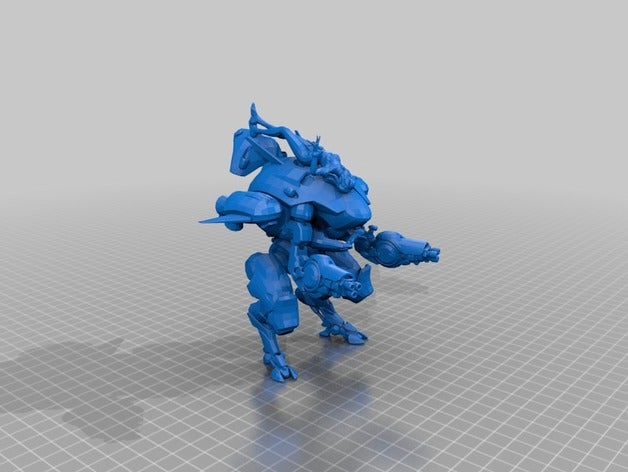 dva video-Spiele overwatch 3D print model - Mito3D