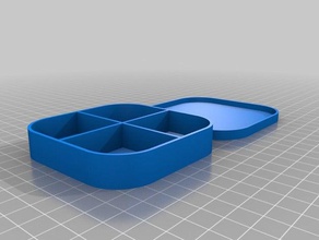 my customized simple fully box 2 tool holders & boxes 3d print model - Mito3D
