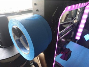 manyetik mavi bant tutucu araçlar 3dprinting 3d baskı araçları aksesuarlar aksesuar plaka oluşturun mıknatıs yatağı teyp aracı 3d print model - Mito3D