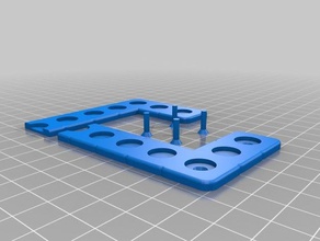 magnetic tool holder - ikea closet compatible holders & boxes 3d printer hack tools 3d print model - Mito3D