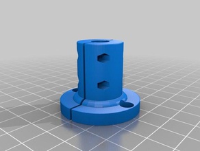 acoplador eixo e carcaça A impressão 3d 3d print model - Mito3D