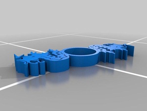 gyarados mão giratório brinquedos & games 3d print model - Mito3D