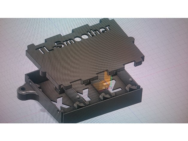 tl-suave caso de 2020 Impresora 3d las piezas delta flsun kossel más suave smoothieboard 3D print model - Mito3D