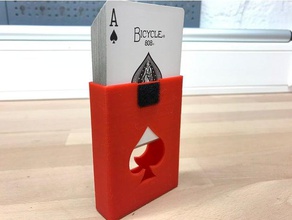 en carton jouets & jeux as de pique cartes bicycle la boîte carte cardmagic magie à jouer piques 3d print model - Mito3D