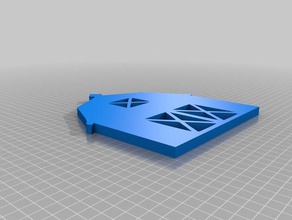 barn 1 button 3d printing 3d print model - Mito3D