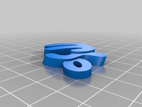 sju accepted students keyring keychains customized 3d print model - Mito3D