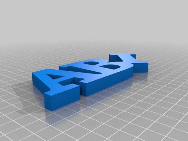 abi Skulpturen kundengebundene 3D print model - Mito3D