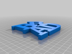 brad Skulpturen kundengebundene 3d print model - Mito3D