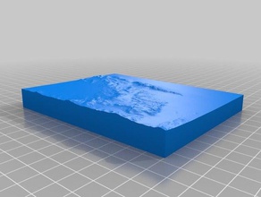nevada mountains 3d printing 3d print model - Mito3D