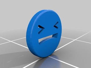 facebook reacts 3d printing angry 3d print model - Mito3D
