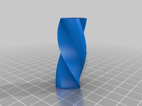 meine angepasste twist-Flasche interaktive Kunst kundengebundene 3d print model - Mito3D