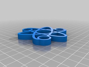 05 inç atom spinner taşıyan top oyuncaklar ve oyunlar rulman fidget 3d print model - Mito3D