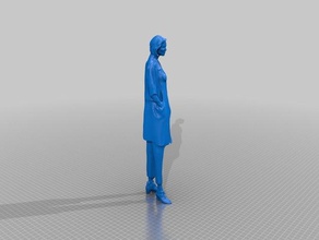b&k femme 014 sculture 3d print model - Mito3D