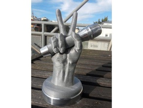 la main sculptures 3d print model - Mito3D