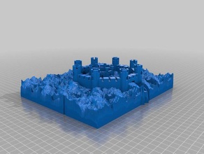 château L'impression 3d tests 3d print model - Mito3D